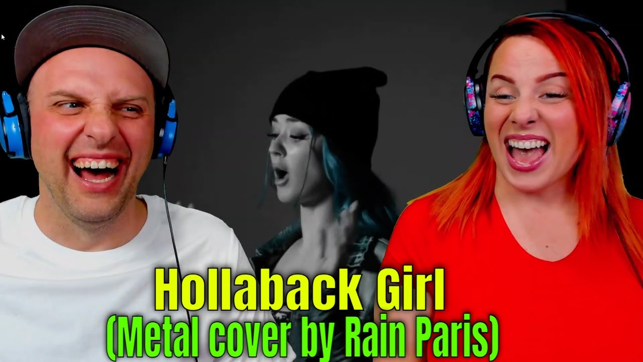 Hollaback Girl (Metal cover by Rain Paris) Gwen Stefani | THE WOLF HUNTERZ REACTIONS