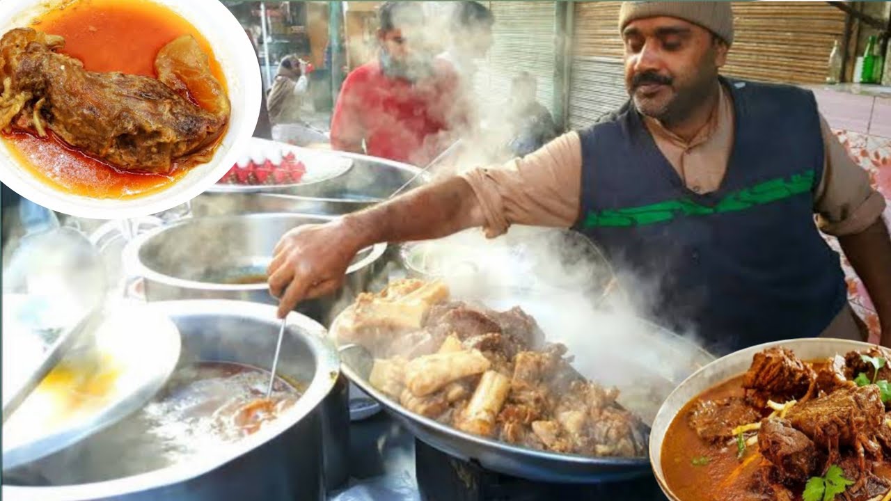 Most famous breakfast | bong paye and chanay nashta | discover with Zeeshan 