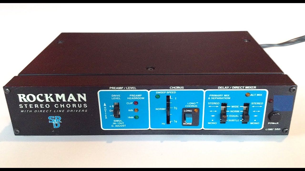 Rockman Stereo Chorus demo