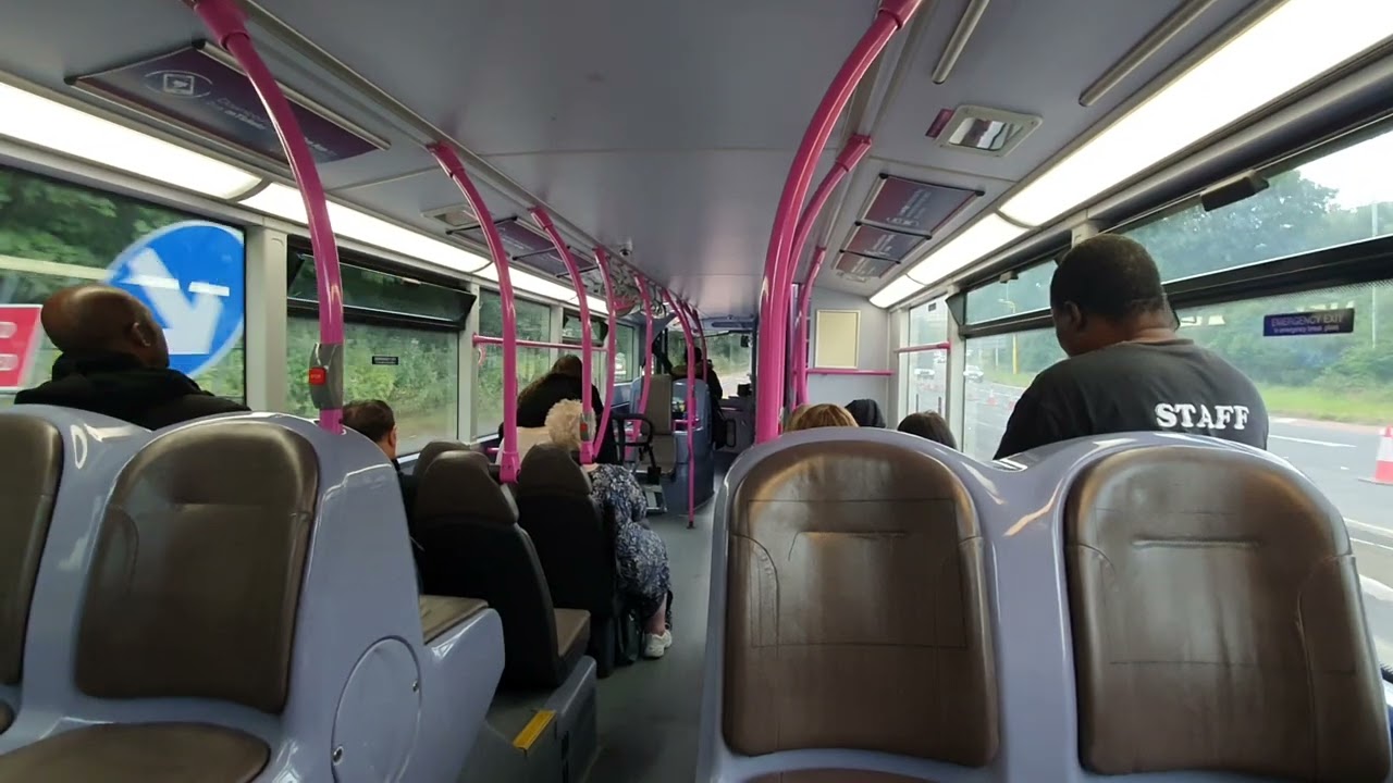 **EPIC THRASH** First Halifax ADL Enviro400 33708 (SN12 AHV) Route 508