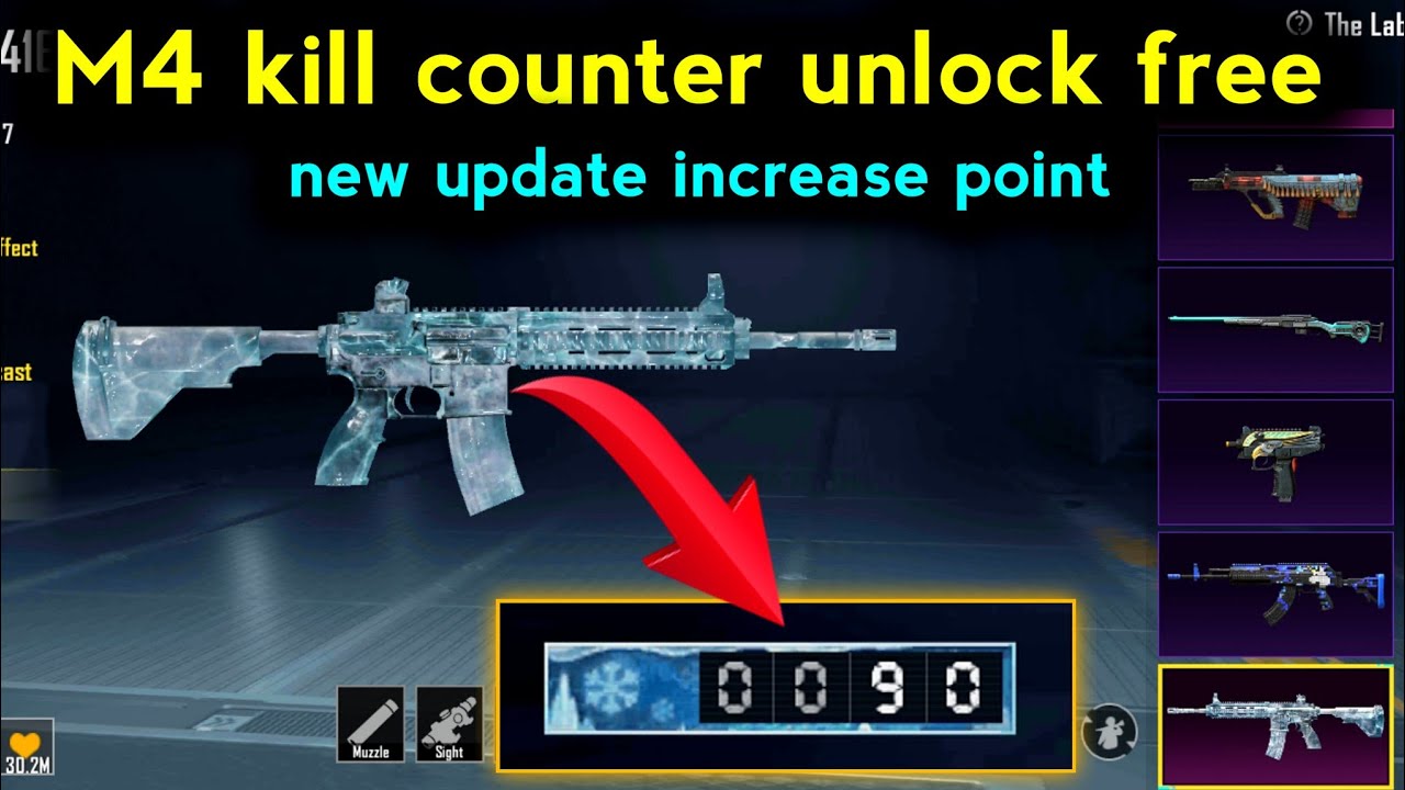 Get Everything Free | How To Enable Kill Counter Feature | Elimination Counter Feature In Pubg/bgmi
