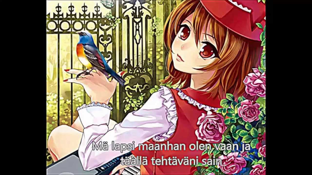 maailmaan mä avaraan (lintu) - Nightcore (w/lyrics and translation)