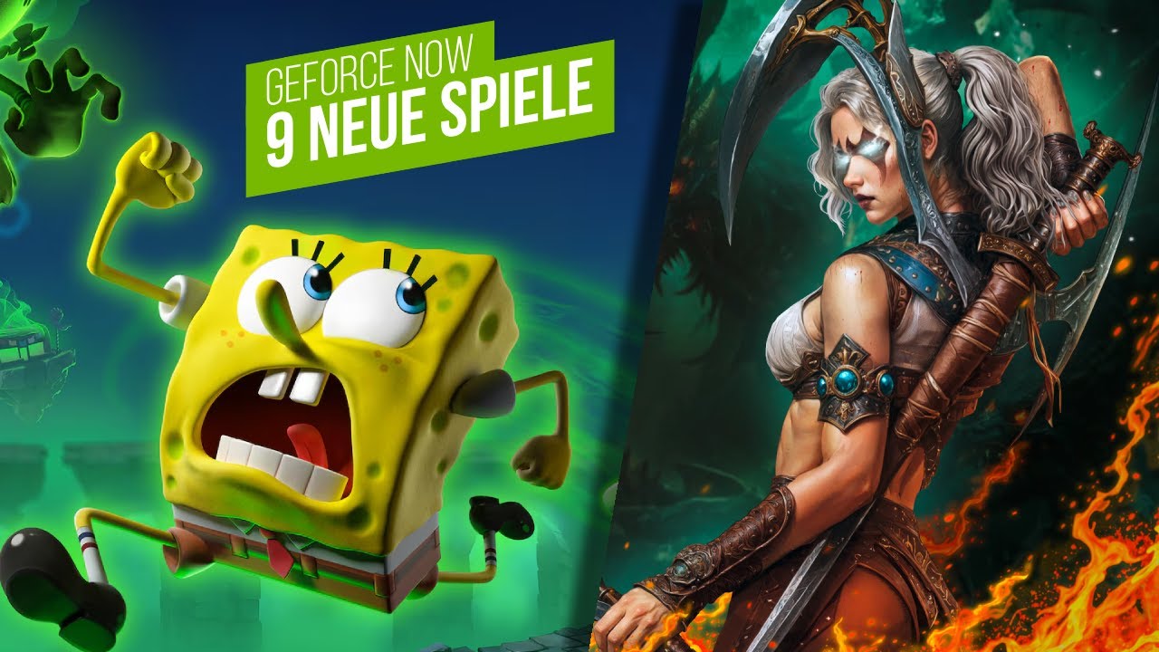 GeForce NOW: 9 neue Spiele - Moonlighter 2, Sacred 2 Remaster, SpongeBob & Mehr | Cloud Gaming