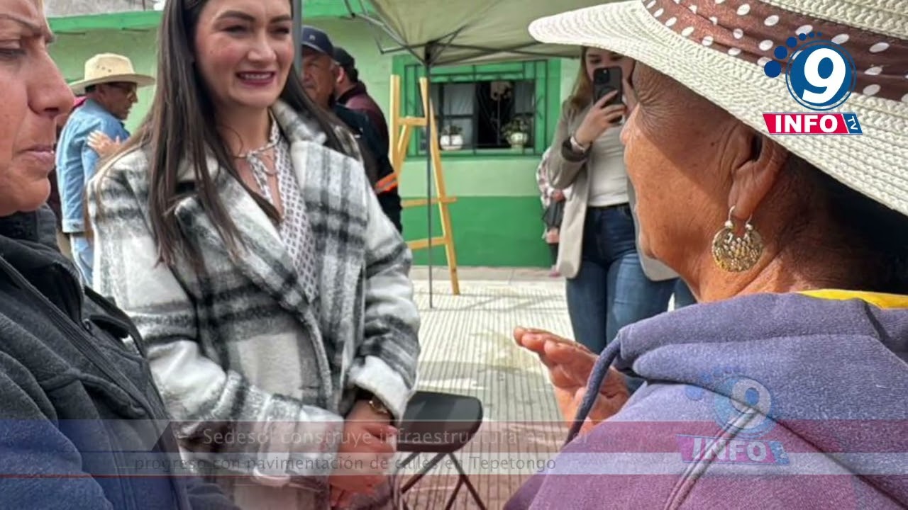 Sedesol construye infraestructura para el progreso con pavimentación de calles en Tepetongo