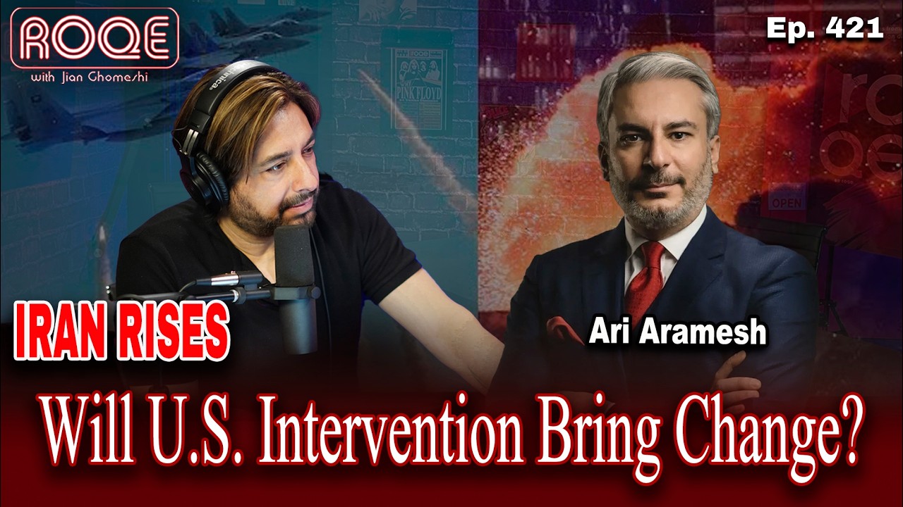 Roqe Ep.421 - IRAN WZNOSI SIĘ - Czy interwencja USA przyniesie zmianę? - Ari Aramesh