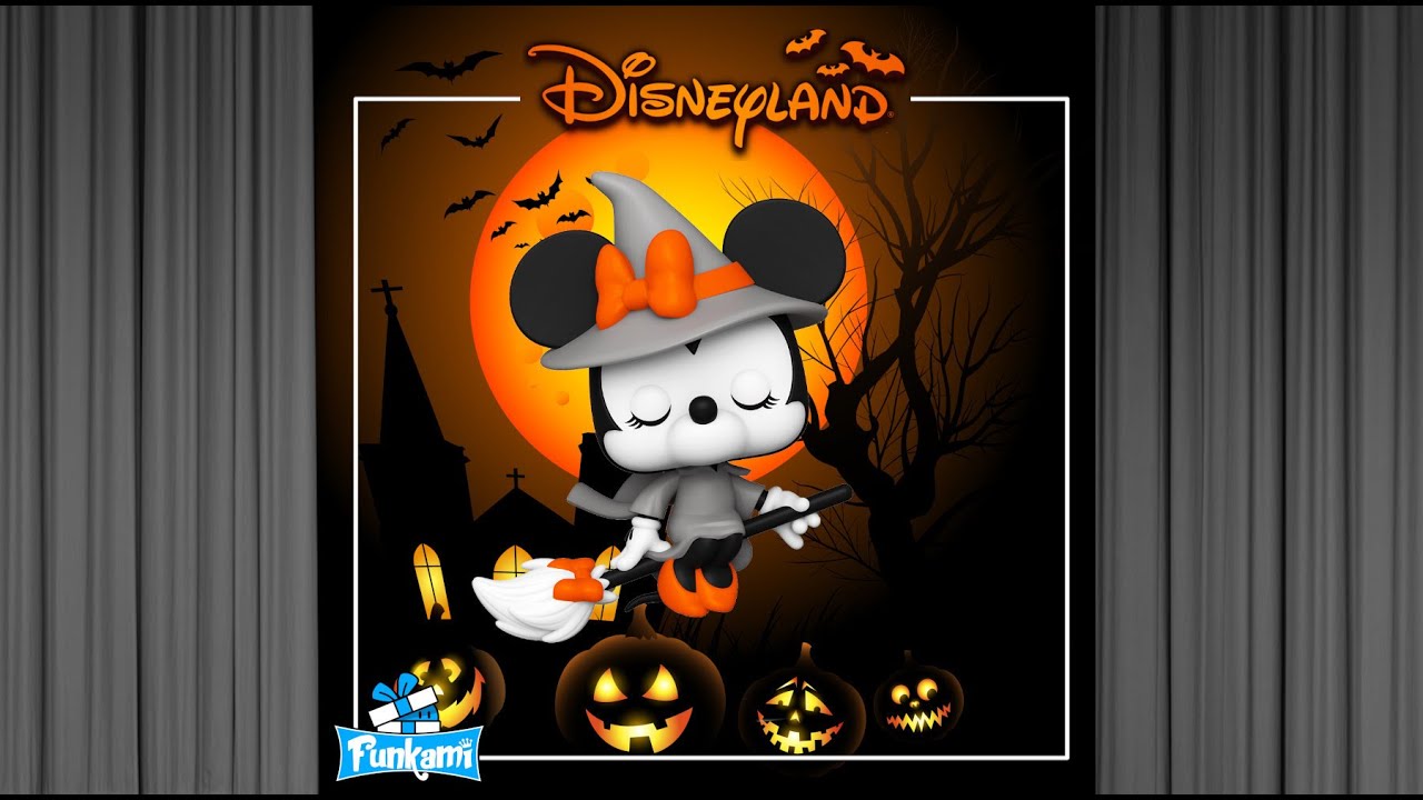 Figura Funko POP Minnie Mouse Bruja 796 | Funko Disney Halloween | V&iacute;deo 360&ordm;