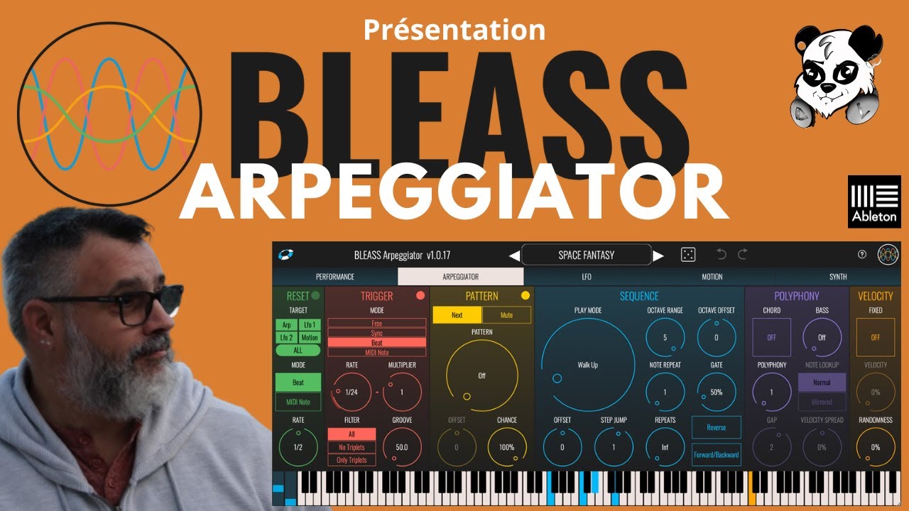 démo BLEASS Arpeggiator, l'arpéggiateur ultra polyvalent pour créer des arpèges modernes