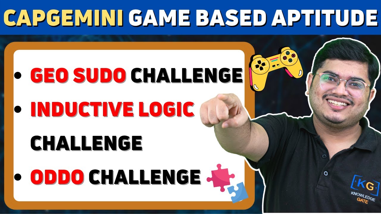 Capgemini Game Based Aptitude Test Questions (Part 2) || इसको देख डाला तो Capgemini फोड़ डाला