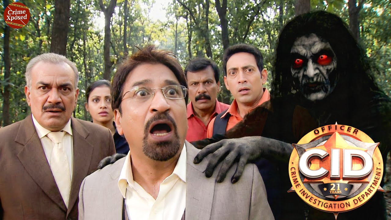 जंगल में भूतिया साए ने रखा सालुंखे के कंधे पर हाथ CID टीम की रुकी साँसे || CID || New Episode 