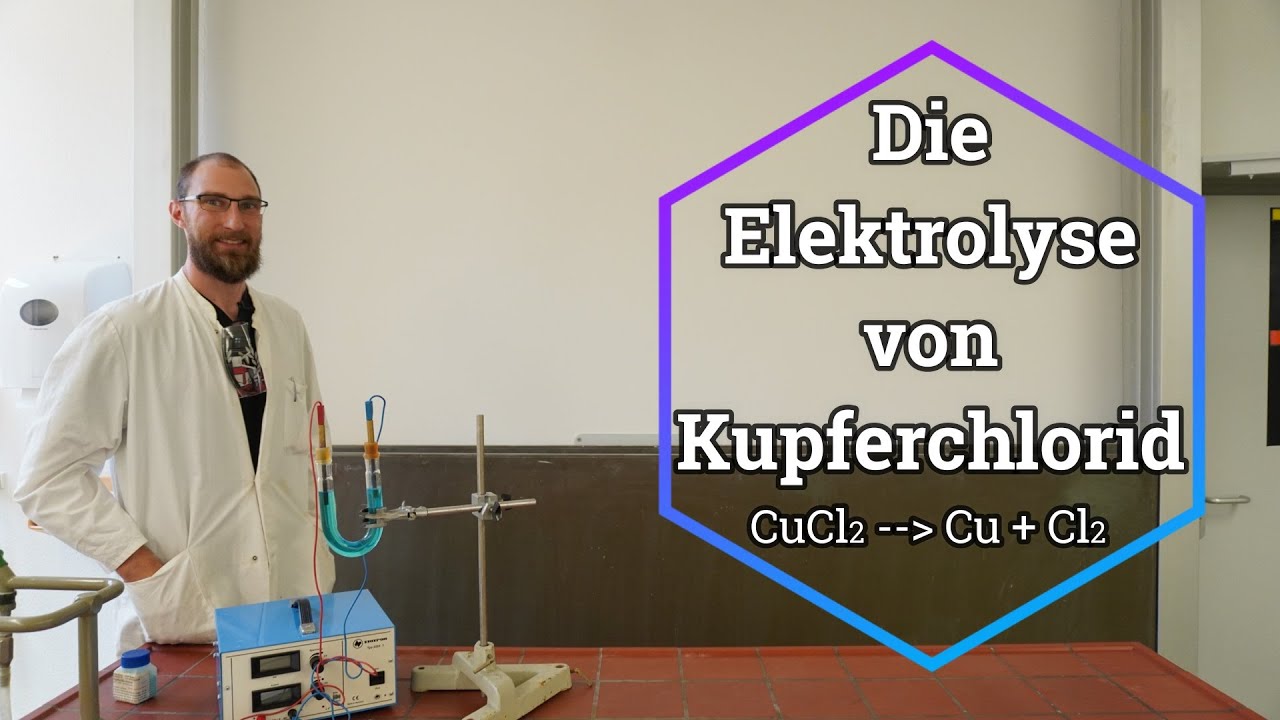 Die Elektrolyse von Kupferchlorid