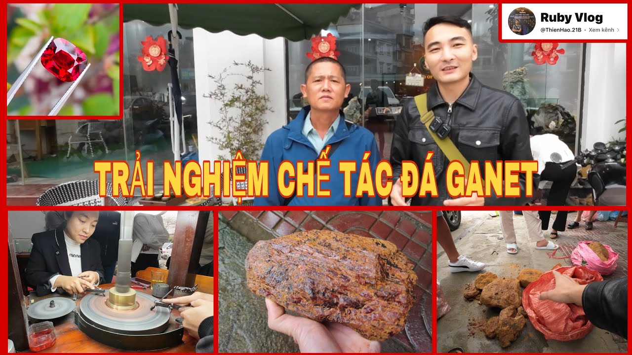 TRẢI NGHIỆM CHẾ TÁC ĐÁ GANET