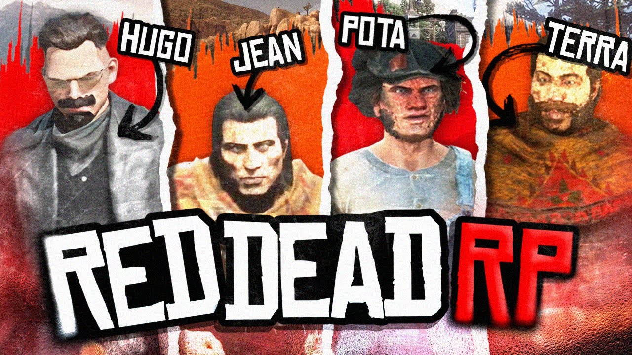 VOD // RED-DEAD RP #2 - Hugo, Jean, Potatoz, Terracid, Skass