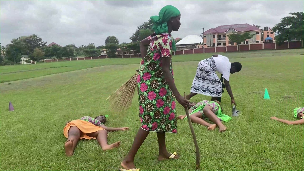 cultural dance display by St Louis Jubilee School Drama Group