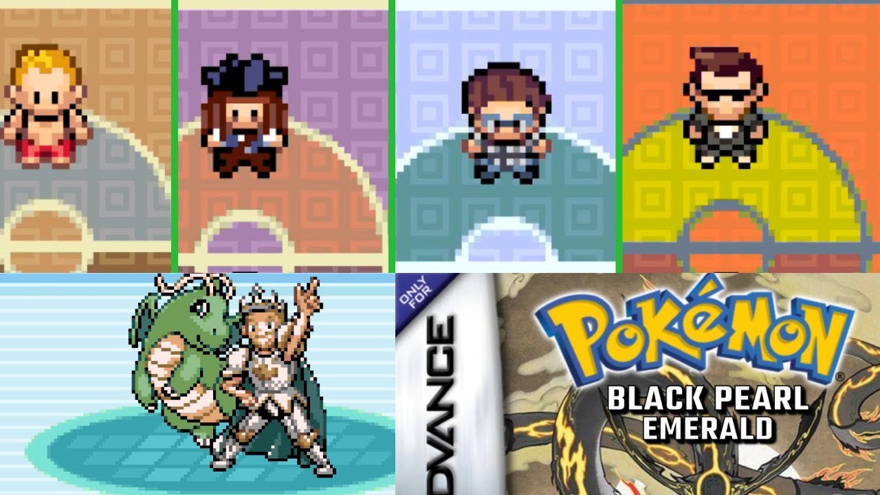 Pokemon Black Pearl Emerald - Elite 4 & Champion (Nuzlocke Mode)