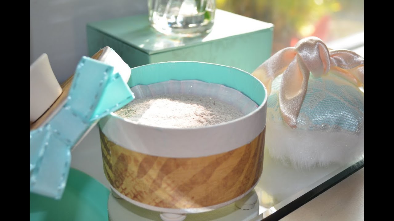 How To Make Scented Shimmering Body Dust