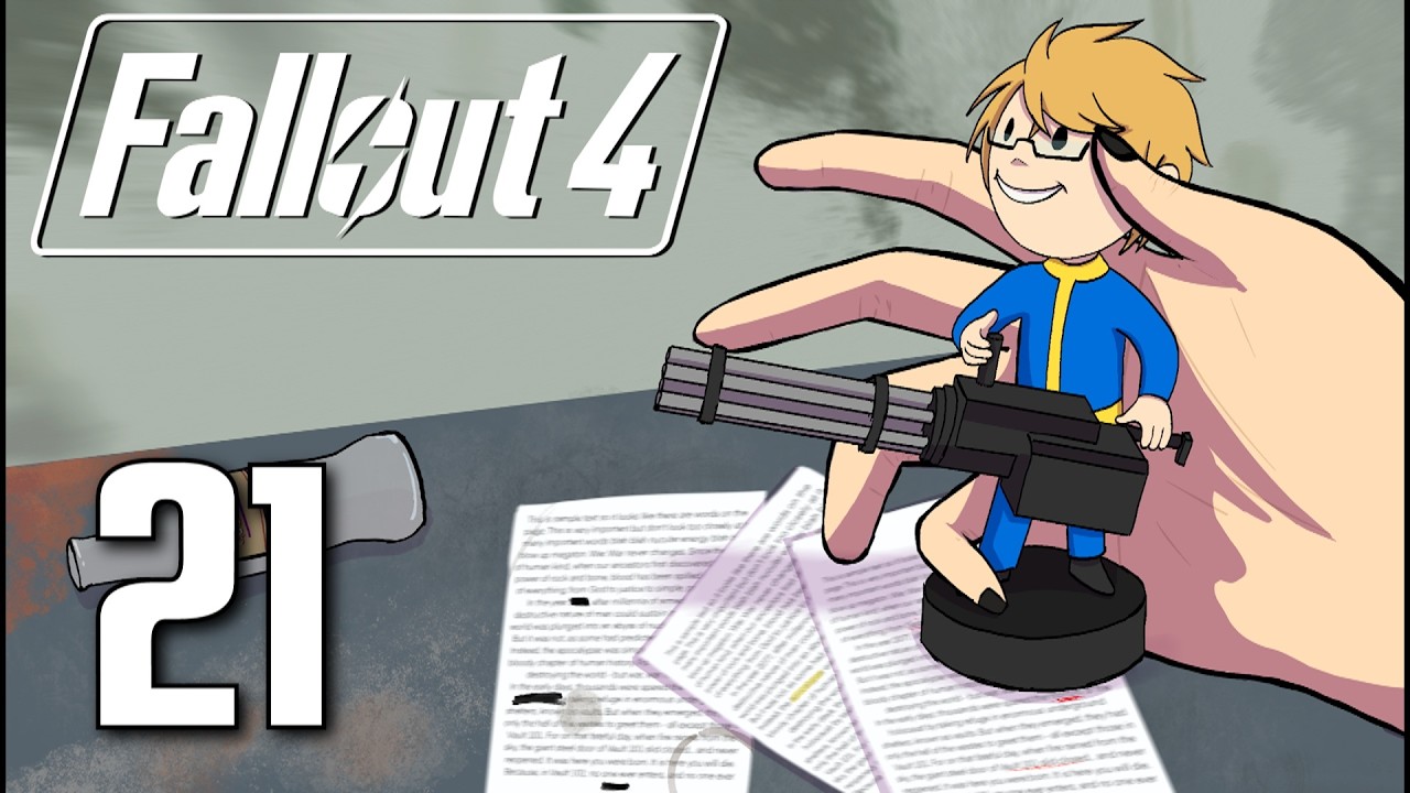 Fallout 4 Playthrough Part 21 | Fixing Some Pipes Under Water