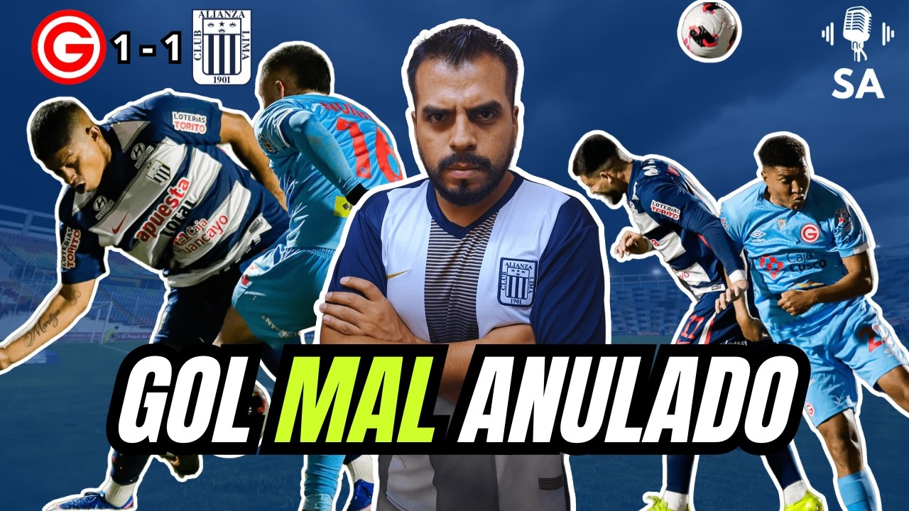 AUTOGOL Y GOL MAL ANULADO 😡 ALIANZA 1-1 EN CUSCO