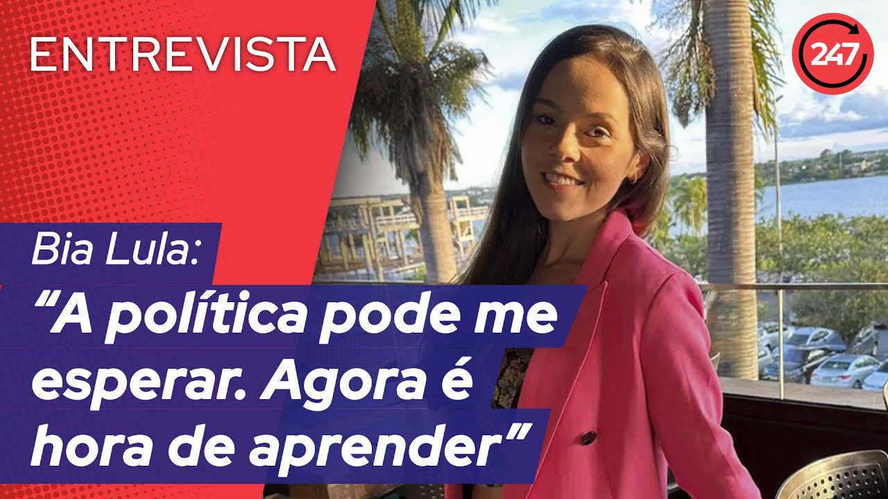 “A política pode me esperar. Agora é hora de aprender”, diz Bia, neta de Lula