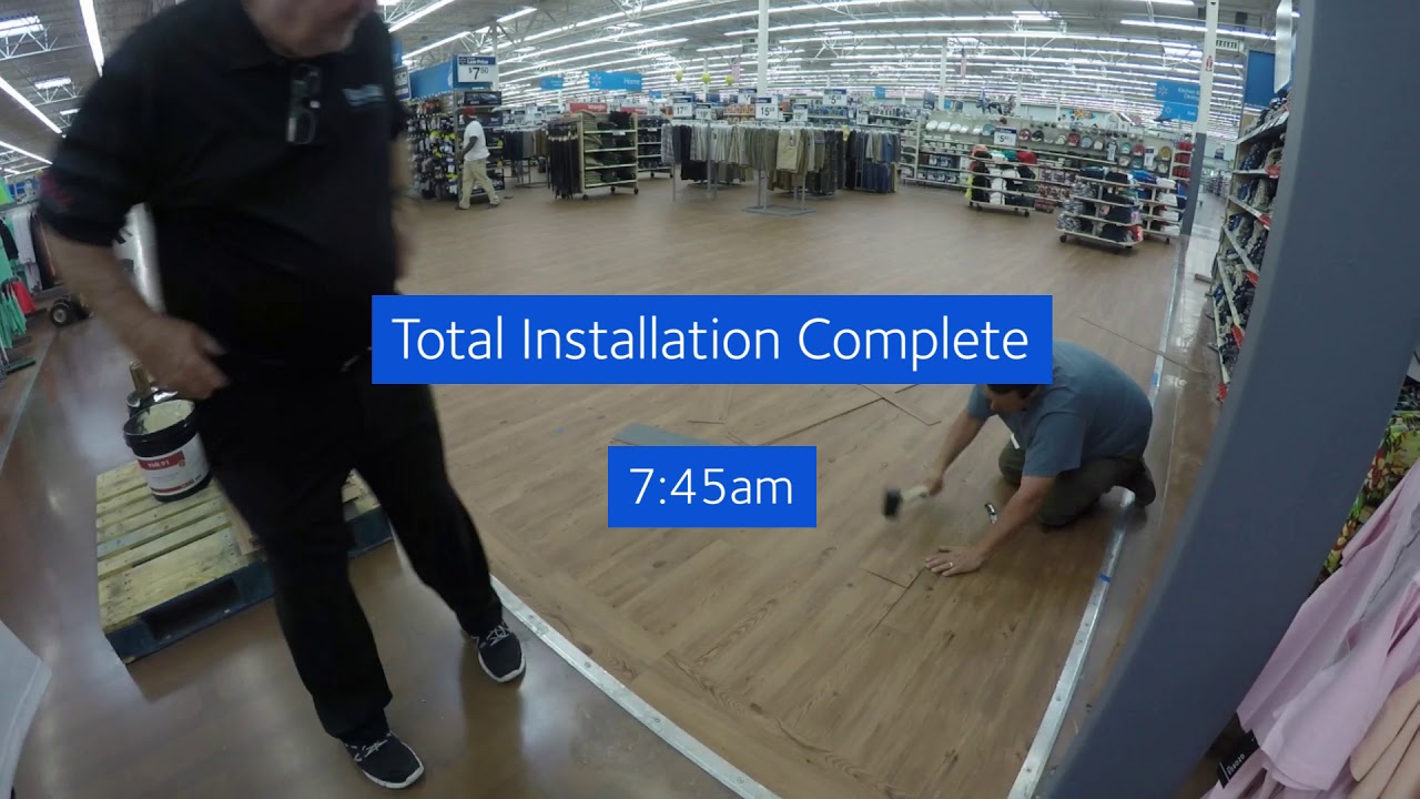 Time-lapse: KOVARA® floor moisture barrier installation