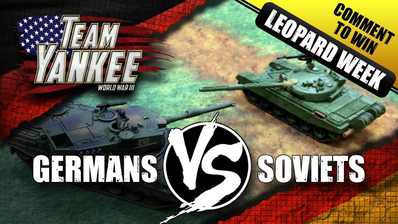 Team Yankee Leopard Week - Battle Report Germans VS Soviets