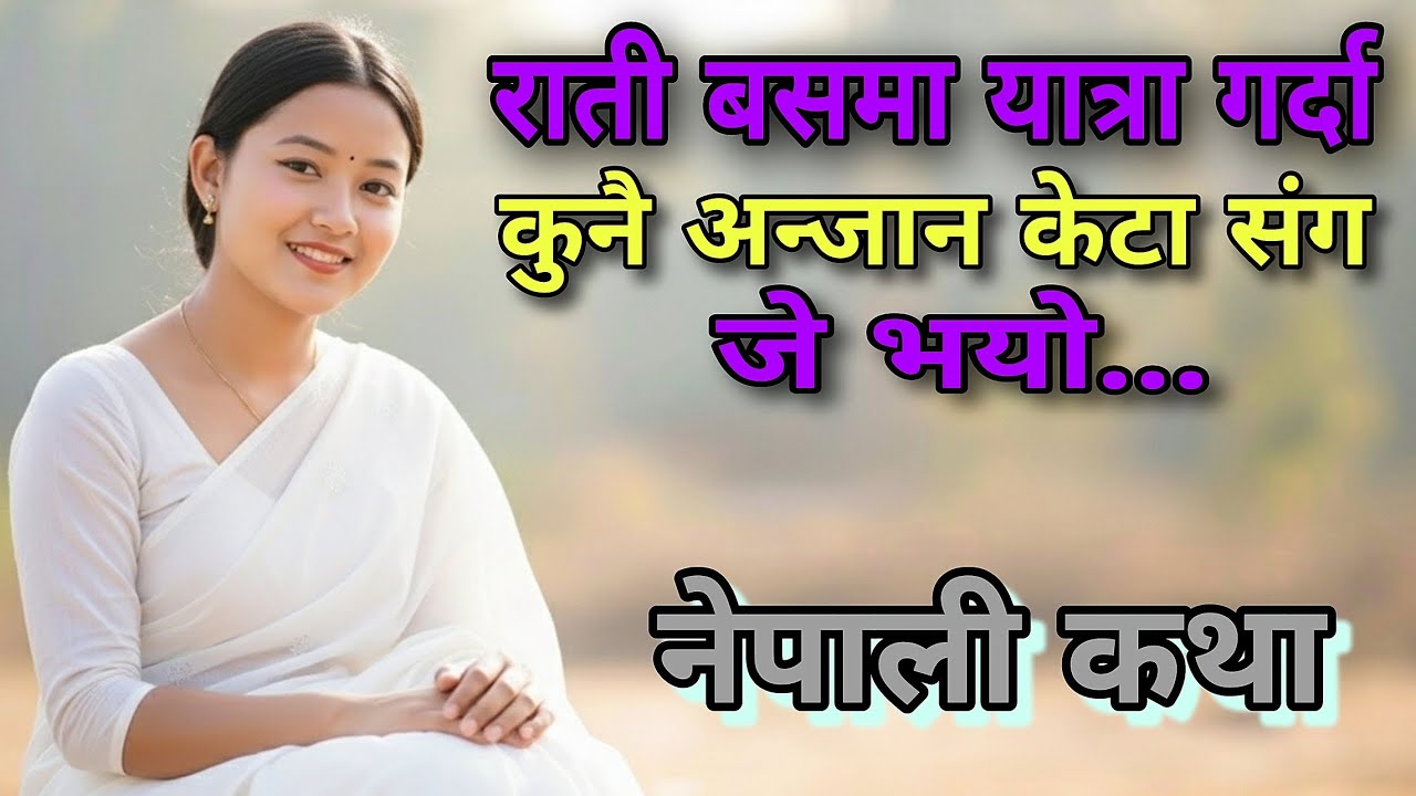 राती बसमा अन्जान केटा संग... | Nepali Story | Nepali Katha | Audio Story Nepali | Emotional Story