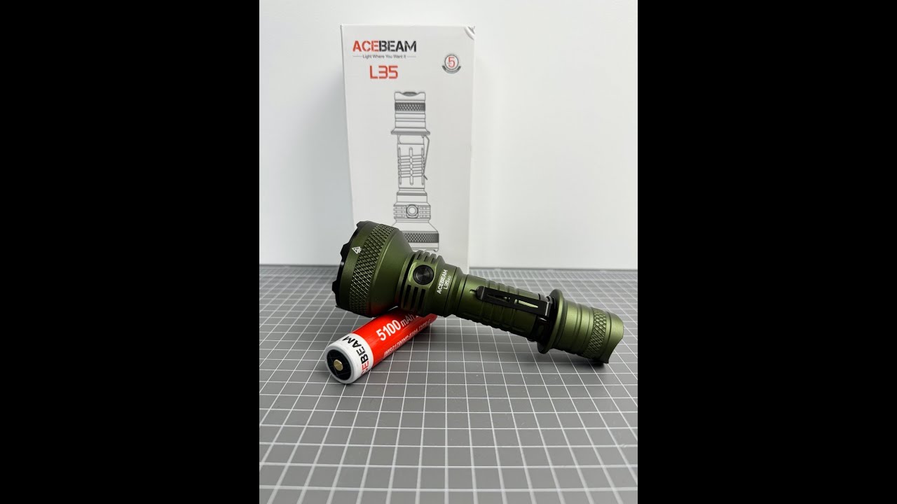 Acebeam L35 v2 — БОЛЬШЕ ДАЛЬНОСТЬ ЗАБРОСА! Это ОБНОВЛЕНИЕ популярной модели L35 