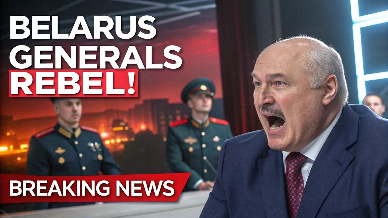 Belarus Generals Turn Against Lukashenko &mdash; Military Coup Shocks the World---