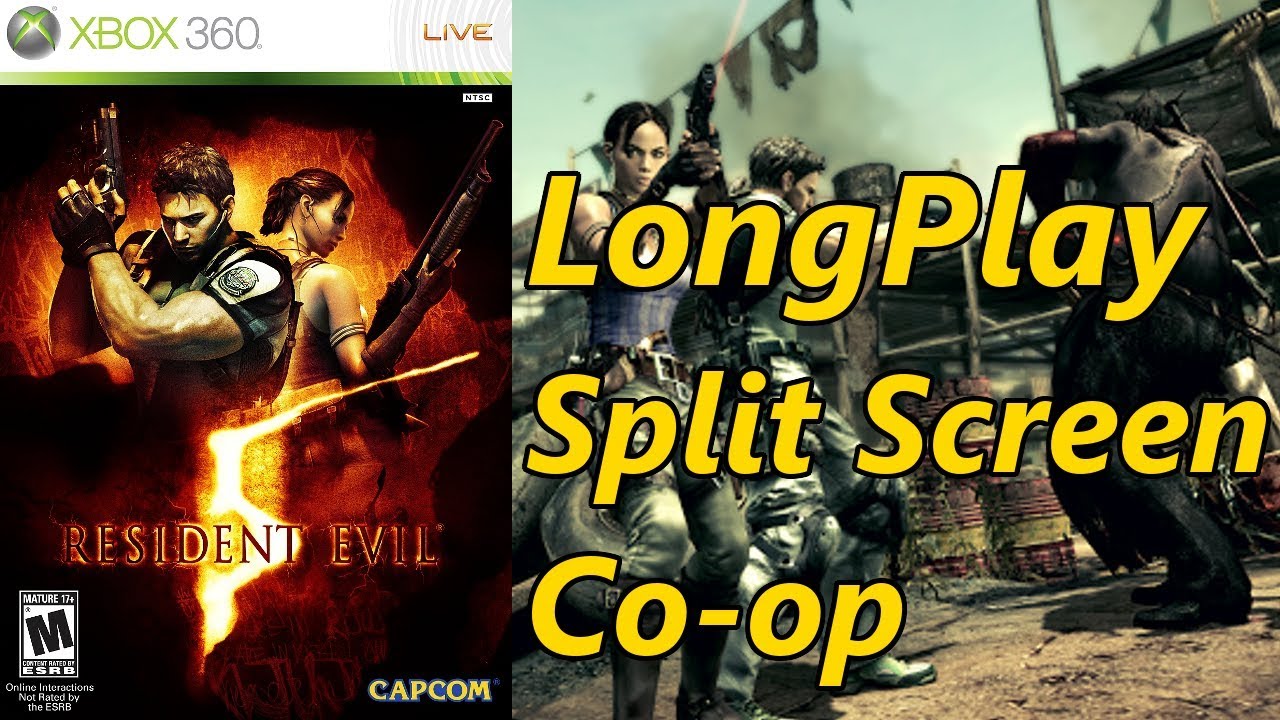 Resident Evil 5 - Longplay Split Screen Co-op Full Game Walkthrough (No Commentary) (Xbox 360, Ps3)