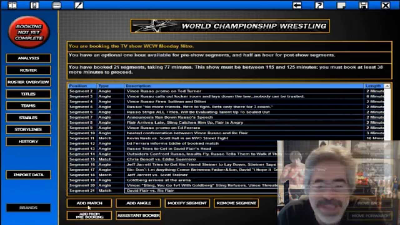 Russo Plays TEW (Total Extreme Wrestling): WCW 2000 - Episode 1