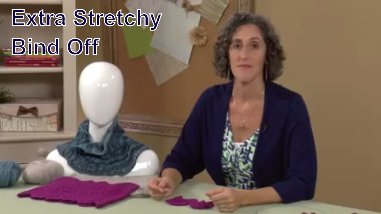 How to Work the Extra Stretchy Bind Off in Knitting