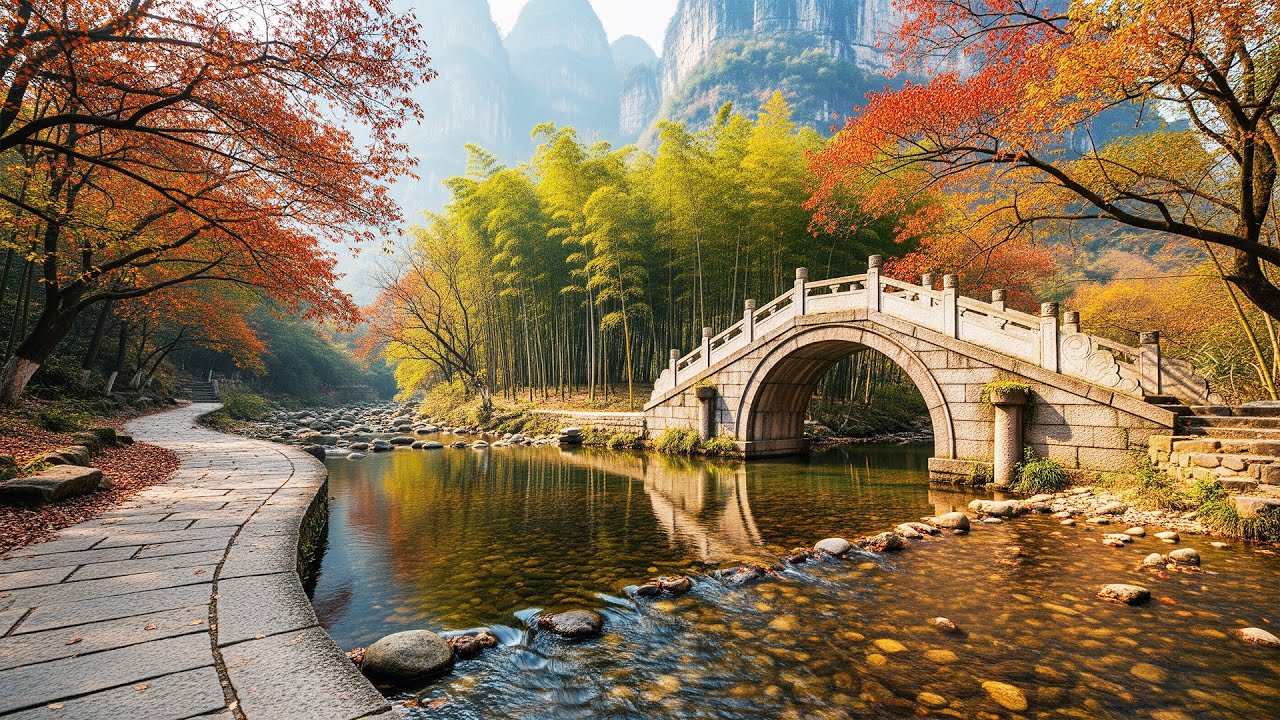 Calm Night Music | Guzheng Background Texture