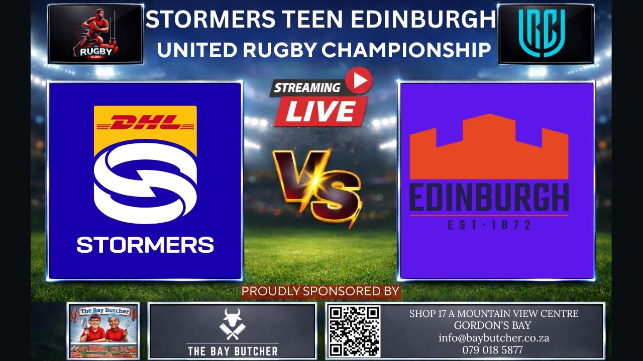 Stormers vs Edinburgh 2026 Live Commentary In Afrikaans