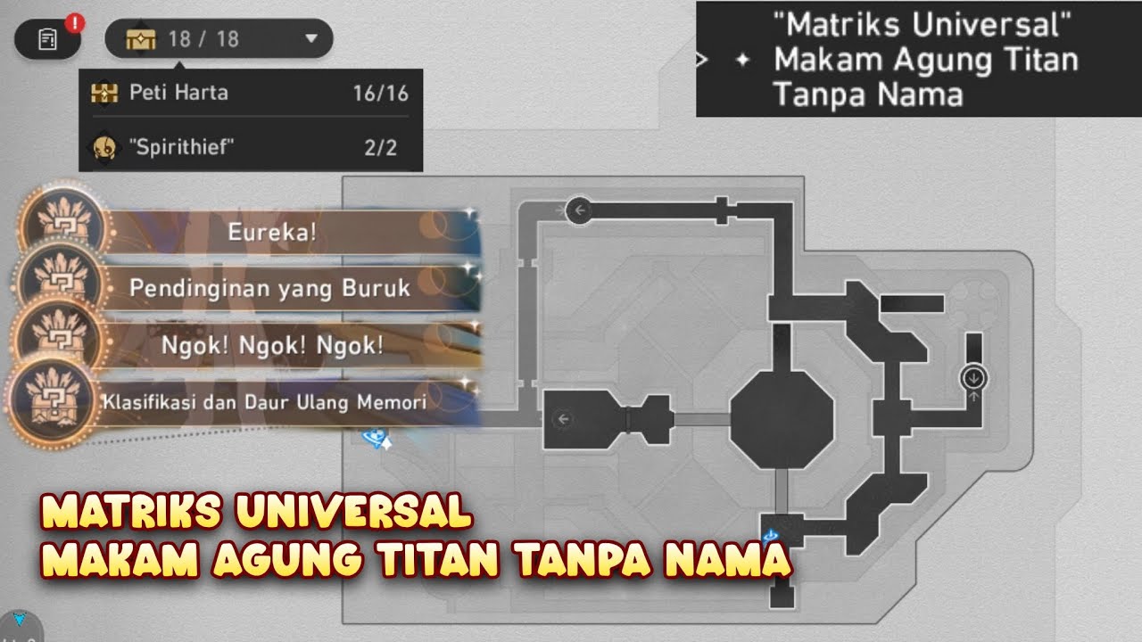 All Location Chest Matriks Universal Makam Agung Titan Tanpa Nama | Honkai Star Rail Ver 3.6