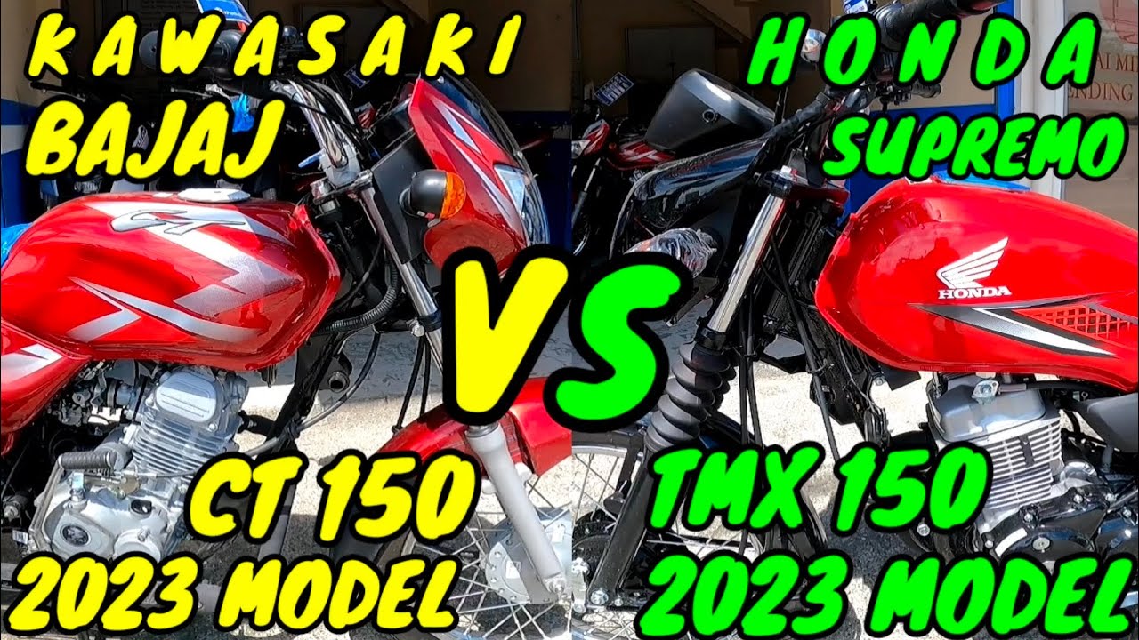 HONDA SUPREMO 150 2023 MODEL VS KAWASAKI BAJAJ CT150 2023 MODEL