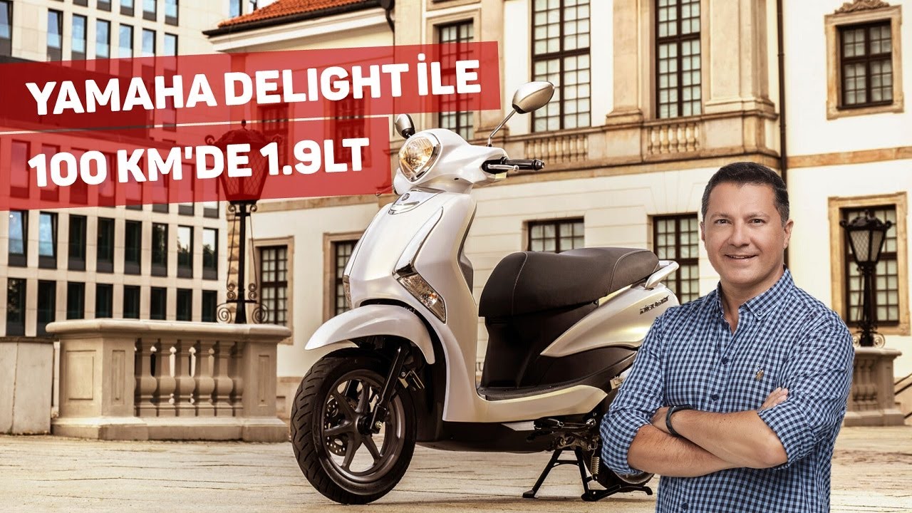Yamaha DELIGHT ile 100 km'de 1.9lt