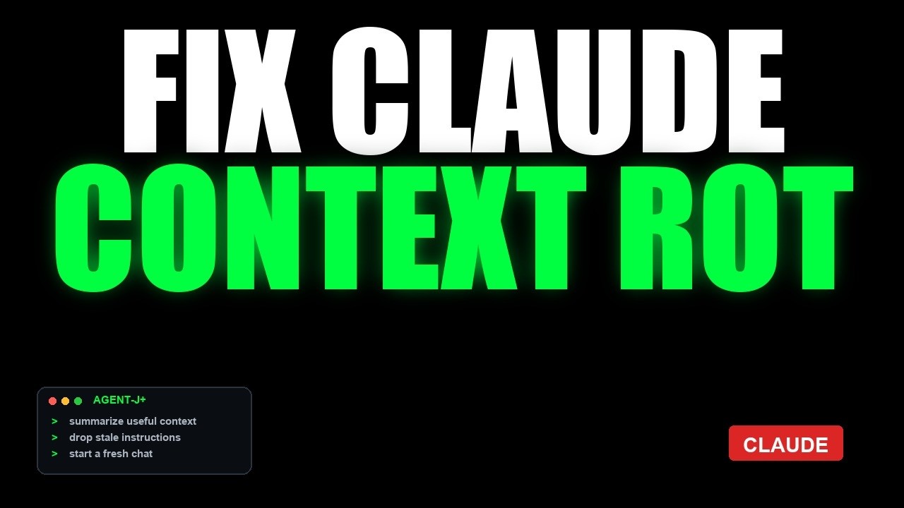 Claude Falling Apart in Long Chats? Fix Context Rot