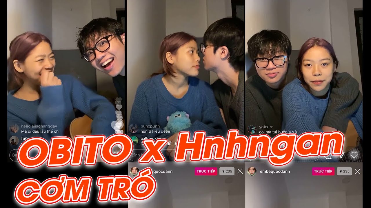 OBITO x Hnhngan ( Hạnh Ngân ) - Lại tiếp tục phát cơm tró đêm khuya cho Fan ăn tình bể tình