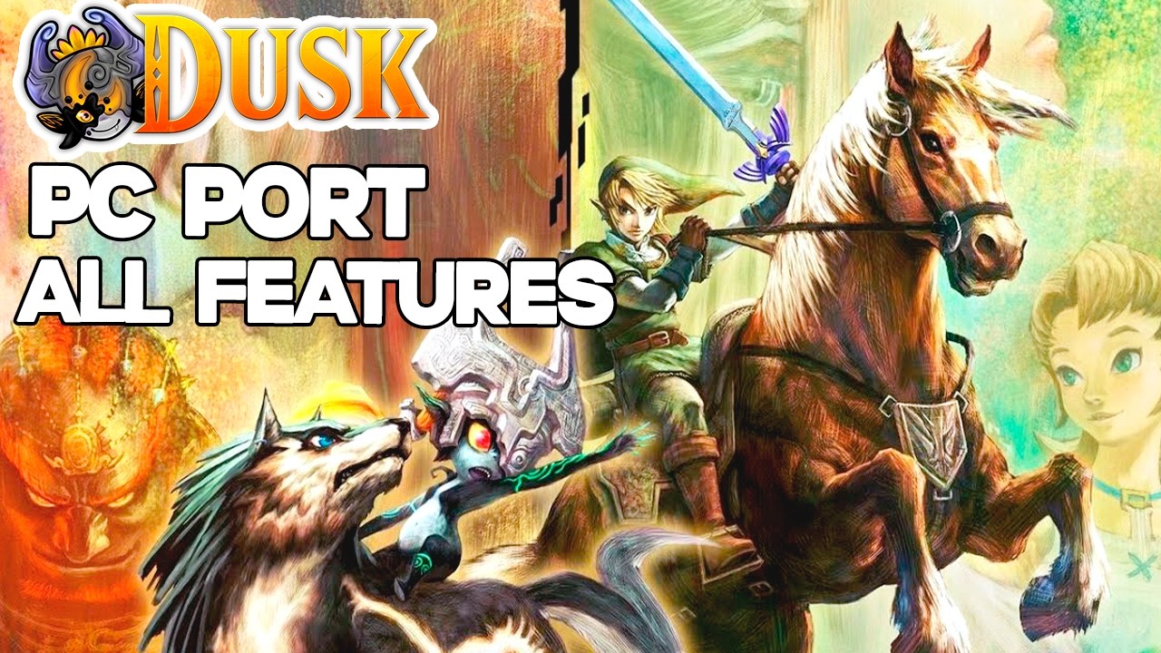The Legend of Zelda: Twilight Princess PC Port - Dusk | All Features & Quality of Life Mods