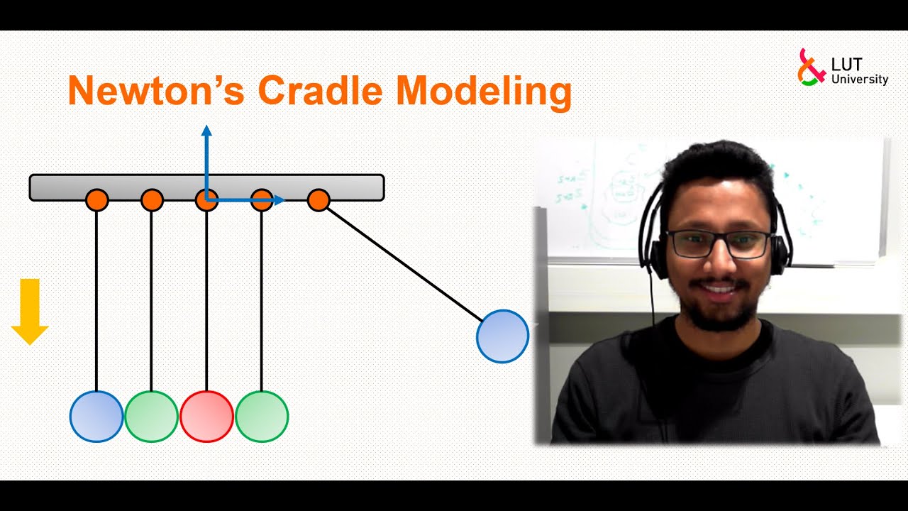 Tutorial 04: Newton's Cradle Modeling | Simscape Multibody | Matlab | MSD | LUT University | Finland