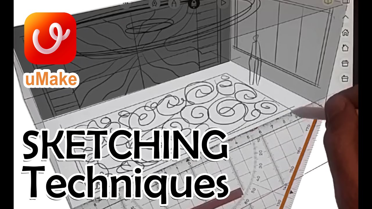 Sketching Techniques umake app 3D sketching