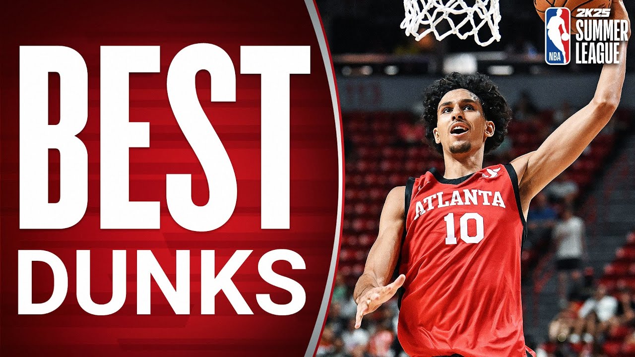The Best Dunks From The NBA 2K25 Summer League!