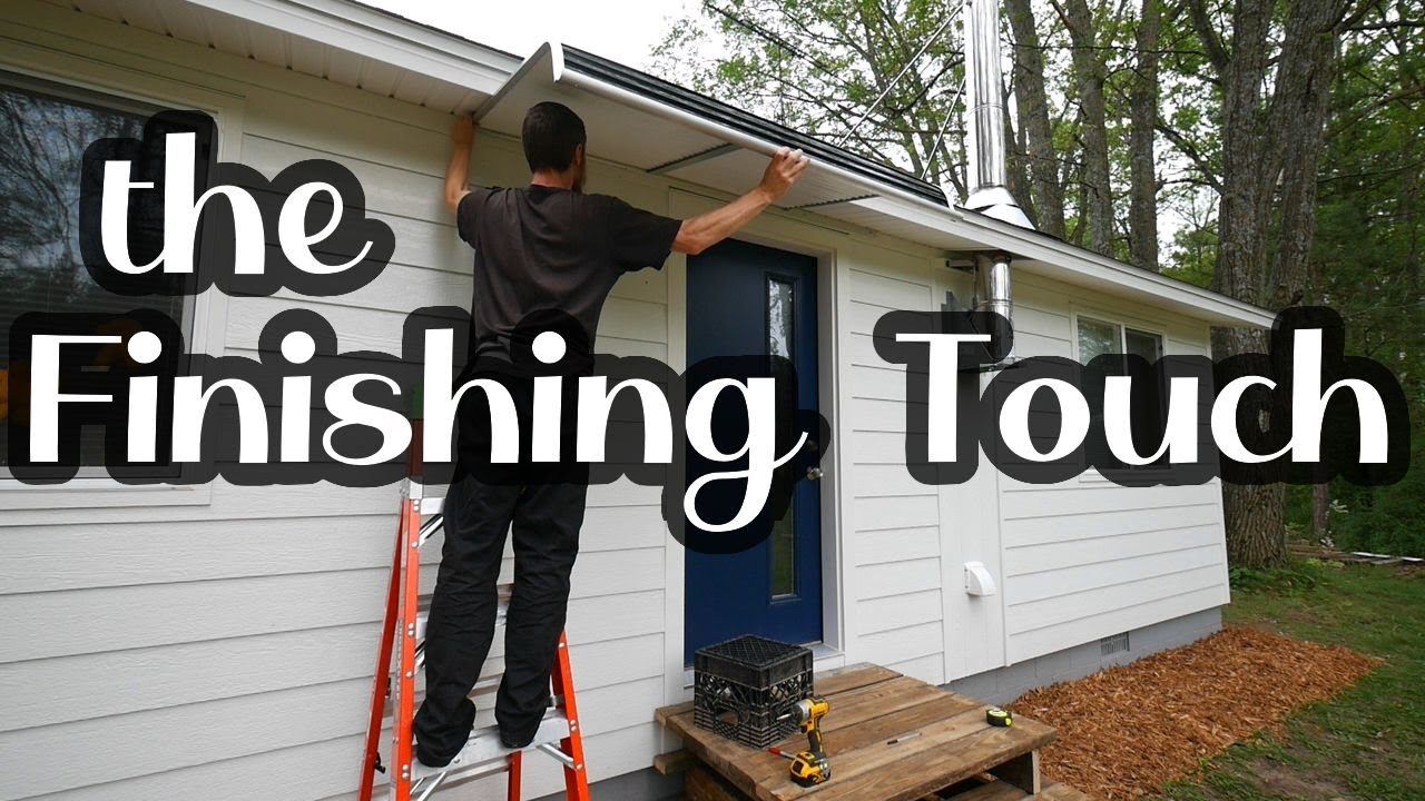 Finishing the Renovation - The Best Entry Awning For Our Mobile Home