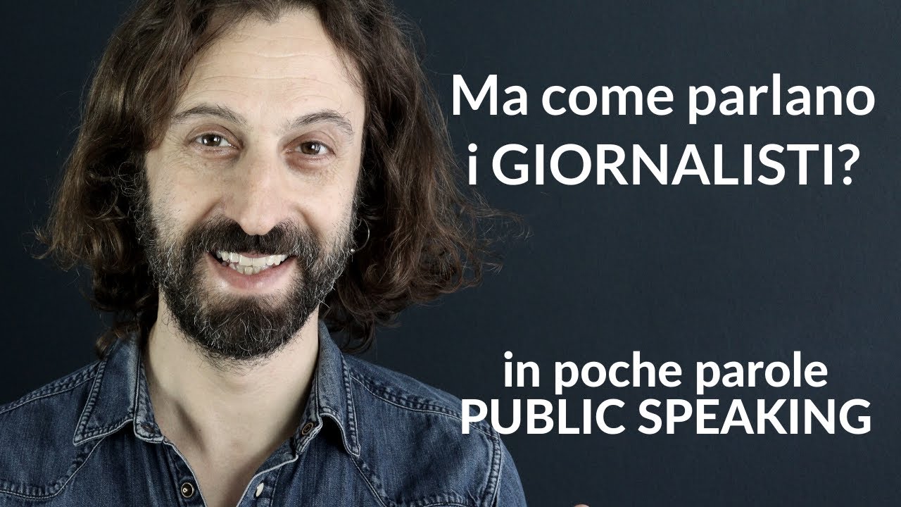 Ma come parlano i giornalisti televisivi? Riempitivi, birignao ed altri vizi del public speaking