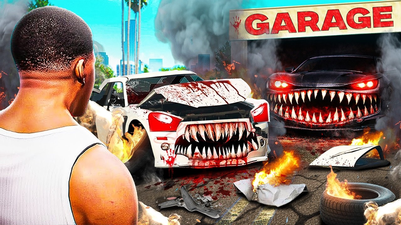 What Did This To FRANKLIN'S CURSED CAR In GTA 5?