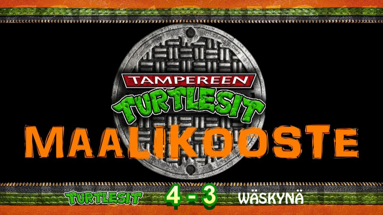 Maalikooste 25-26: Turtlesit - Wäskynä