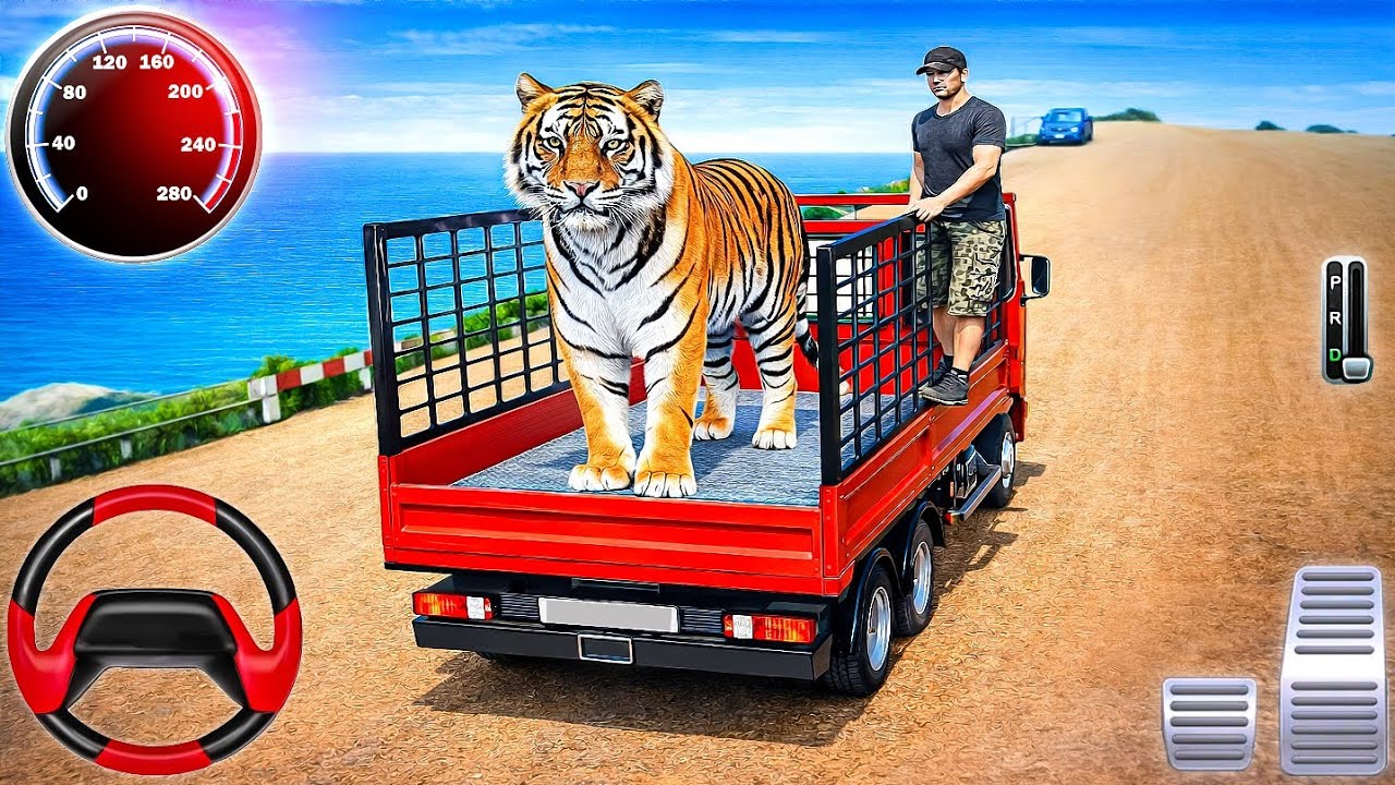 Farm Animal Truck Transport Simulator - Real Zoo Transpoter Truck Driving - Android GamePlay