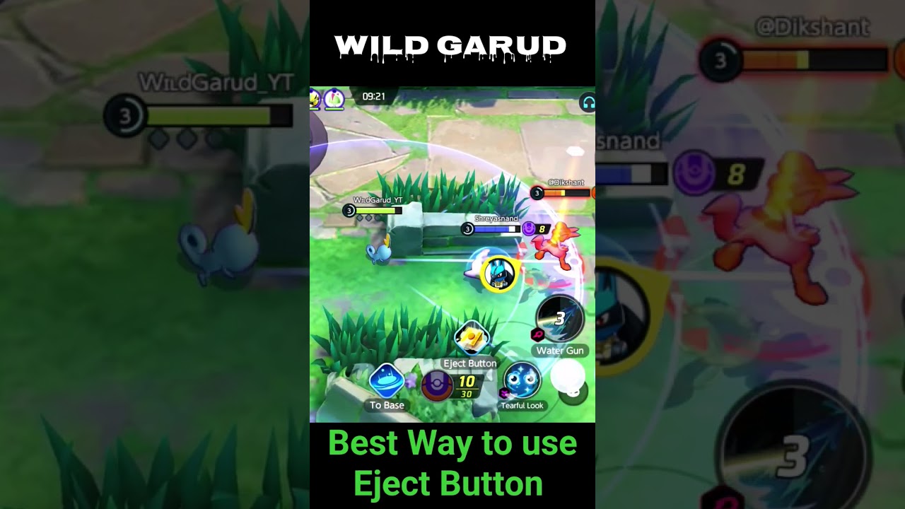 Best way to use Eject button | #shorts #pockemon #pockemonunit #eject #button