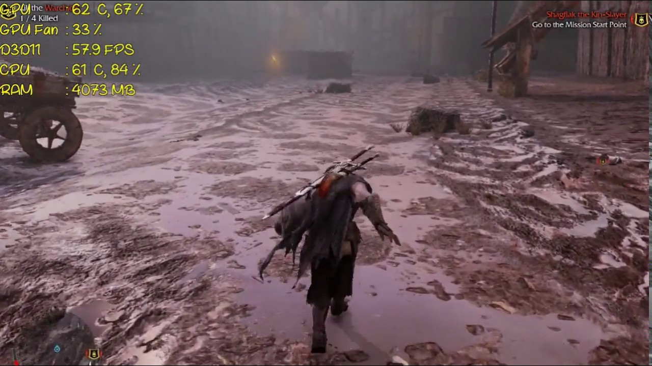 Middle Earth   Shadow of Mordor ULTRA SETTING 2K vs 720p on (gtx1050ti &q9550)