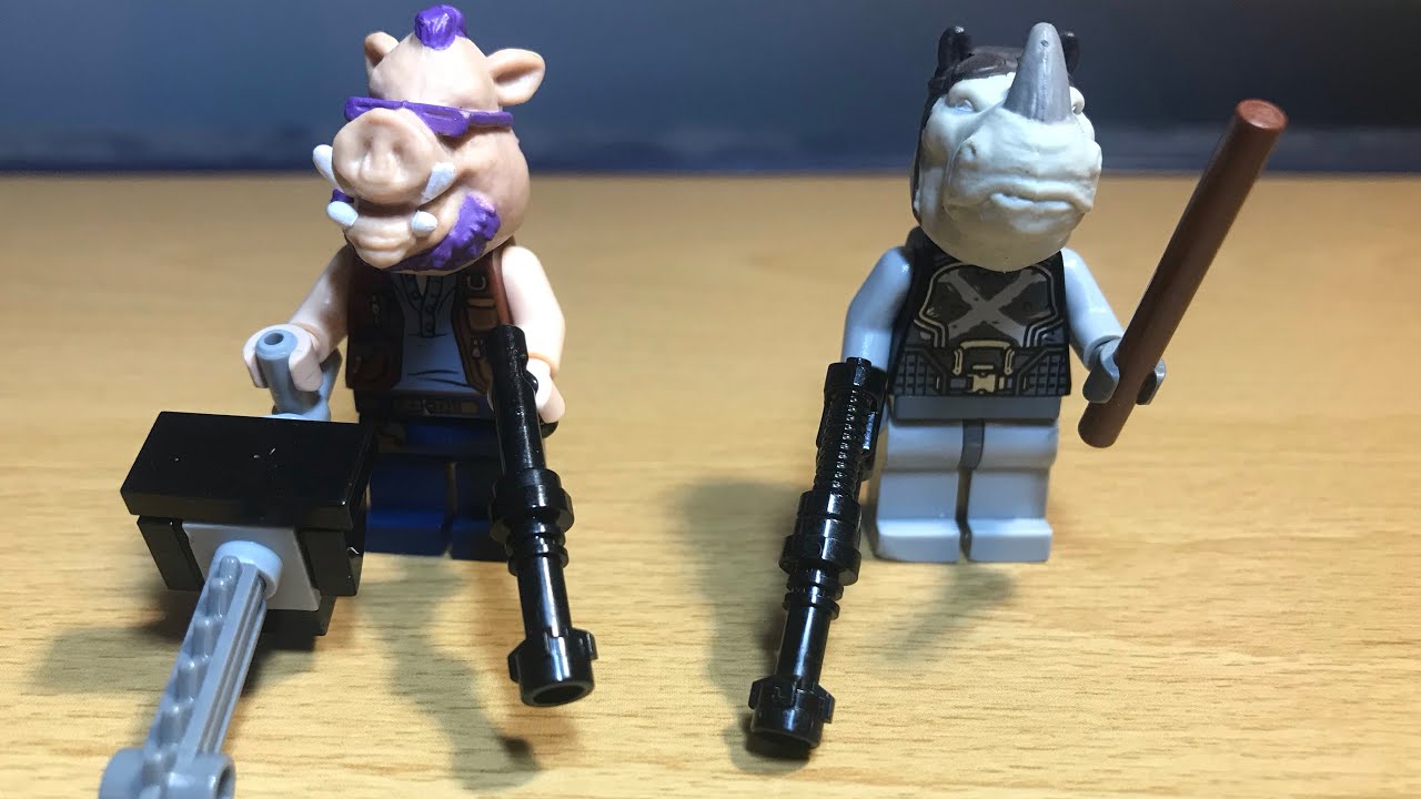 WT reviews: My Custom LEGO TMNT Bebop and Rocksteady