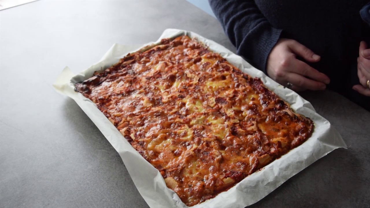 Une pâte à pizza liquide 🍕🍕🍕
